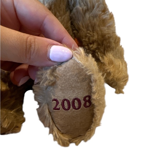 Burberry teddy bear. Unique item dated 2008 with a Burberry jacket - Picture 2 of 4